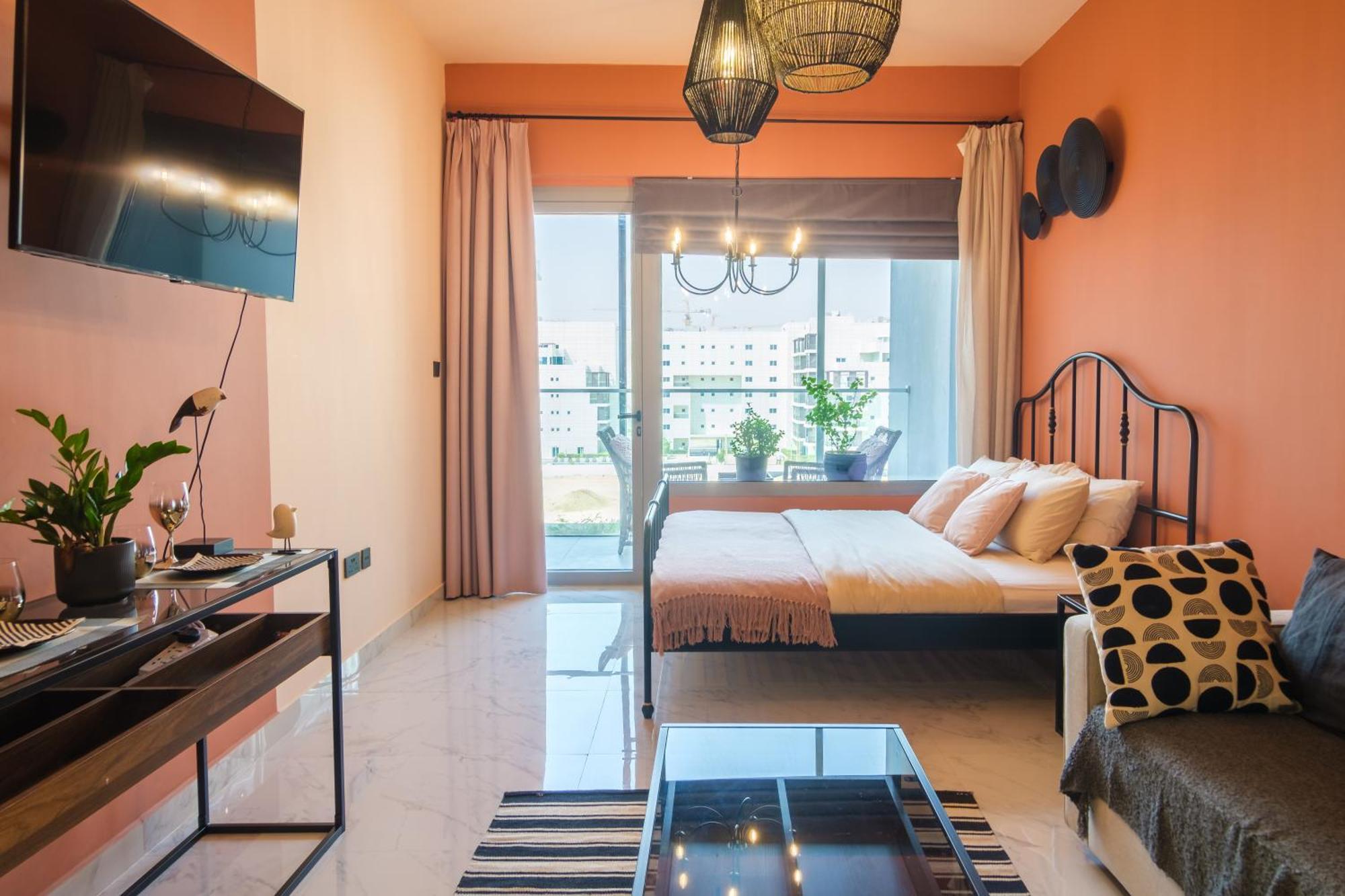 Apartmán Poolside Charm Abú Dhabí Exteriér fotografie