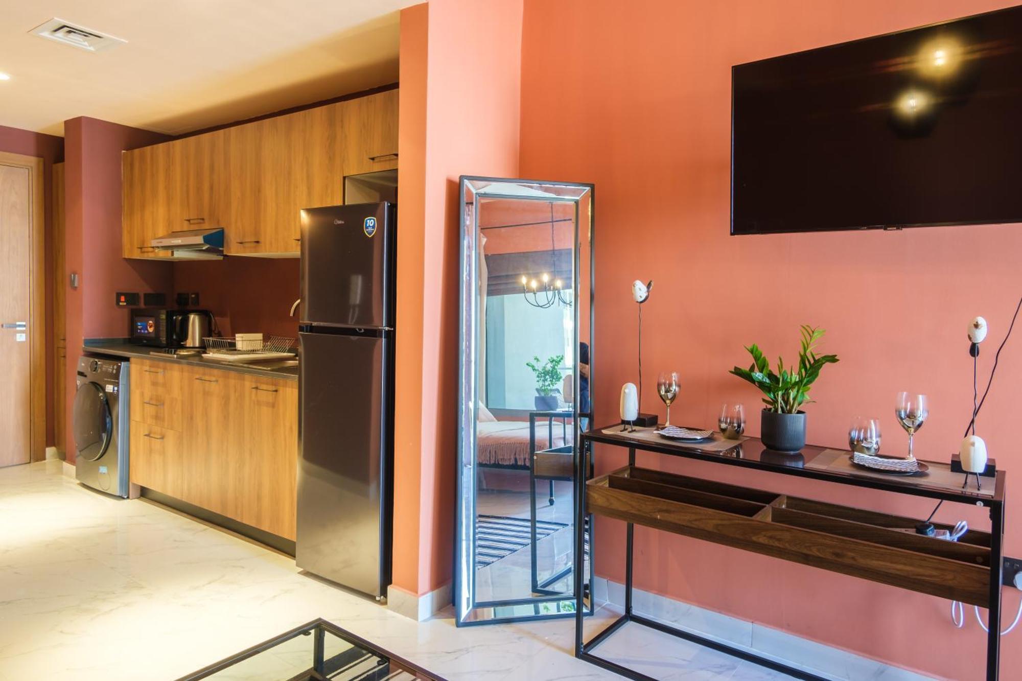 Apartmán Poolside Charm Abú Dhabí Exteriér fotografie