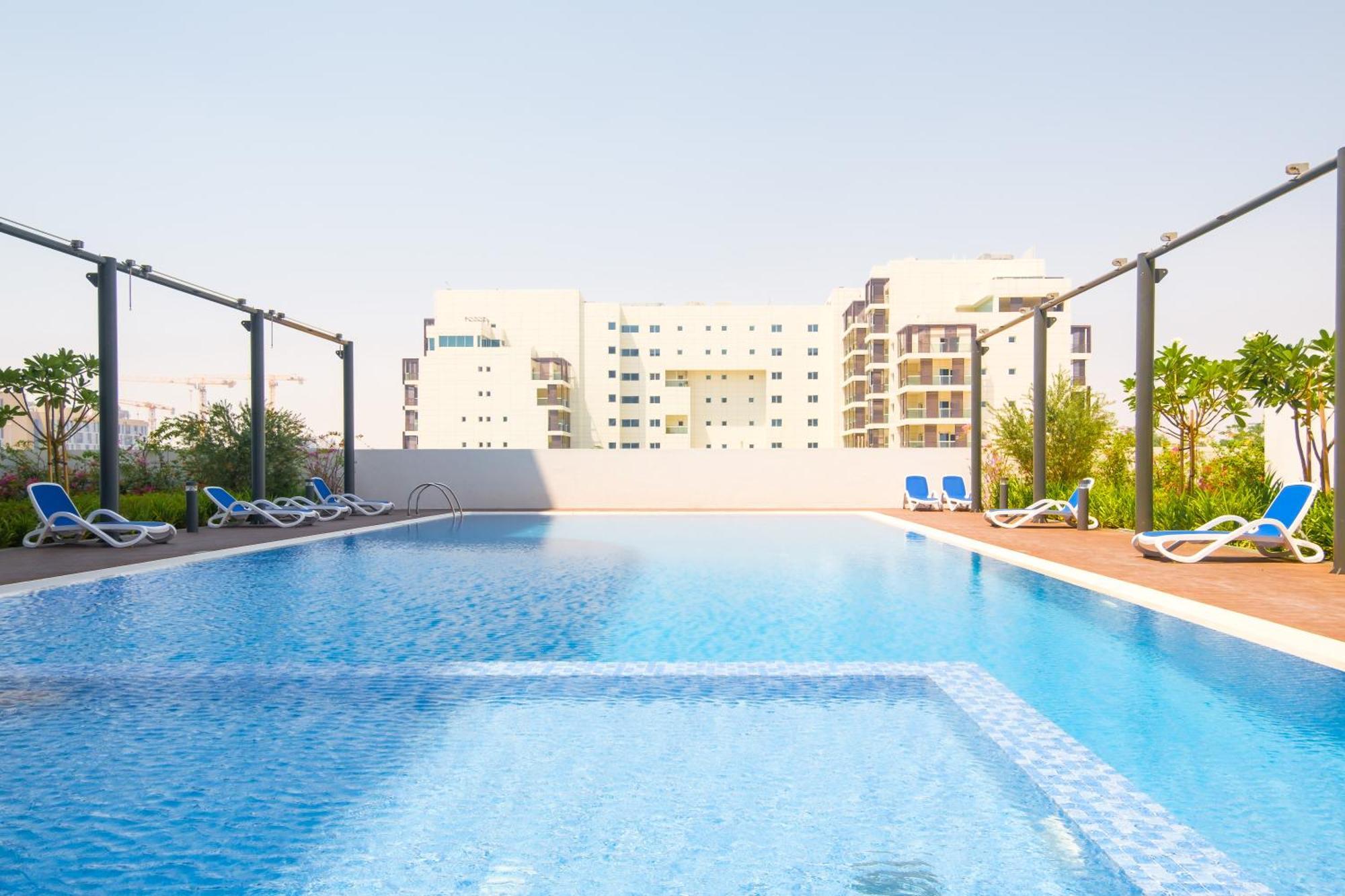 Apartmán Poolside Charm Abú Dhabí Exteriér fotografie